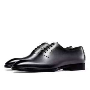 Spring new style business formal leather <b>shoes</b> for men with laces, high-end wedding and marriage leather <b>shoes</b> - Product Image 2