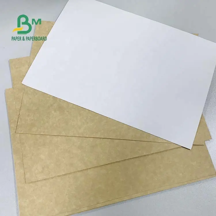 Trắng Coated Virgin Kraft Paper Board 250Gram 300Gram Đối Với Hộp Bao Bì Thực Phẩm