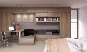 White Bedroom <b>Mirrored</b> Small Cheap Wall Mounted Storage - Product Image 5