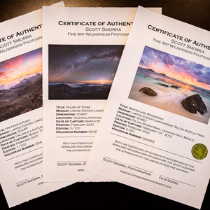 Custom Security Paper <strong>Certificate</strong> Of Authenticity For Original Artwork Authenticity Art Cert With Serial Number And Custom Label