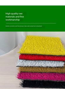 Césped Sintético Impermeable de Textura Suave, Arcoíris, 40 mm, No Abrasivo, para Áreas de Juego Infantiles y Paisajismo - Product Image 3