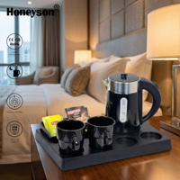 Bouilloire électrique Honeyson pour hôtel, faible consommation d'énergie, écologique, certifiée CE, haute praticité