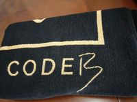Luxury Heavy Weight Thick 100%Cotton Jacquard Bath Hotel Towels Custom Logo Dyed Yarn Jacquard Black Woven Beach Towel