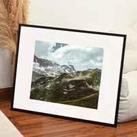 Cadre photo large format pour bureau A4/A3, cadre pour licence commerciale, cadre pour puzzle, affiche grand format