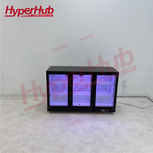 Réfrigérateur commercial à porte vitrée de couleur personnalisable pour le stockage de bouteilles de café froid dans les zones de bar des cafés - Product Image 3