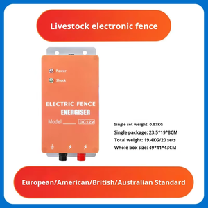 Amplificateur d'énergie pour clôture électrique 10KM Ranch Fence XSD-270B, chargeur d'énergie pour animaux, contrôleur d'impulsions haute tension, élevage de volailles - Product Image 2
