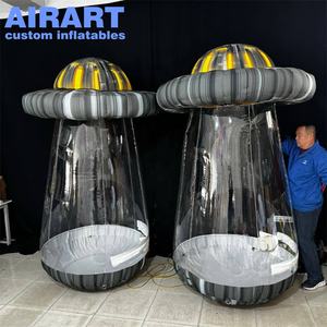 Modelli Gonfiabili di <span class=keywords><strong>UFO</strong></span> Alti 2m per Decorazione di Eventi, Grandi Palloni Pubblicitari a Forma di <span class=keywords><strong>UFO</strong></span> - Product Image 1