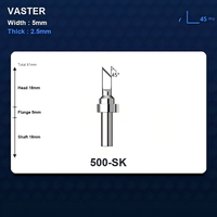 Pointe de fer à souder SoldSoldering Iron Tip 500-SK TIP-22 Série 500 sans plomb, remplaçable, vente en gros, directement de l'usine
