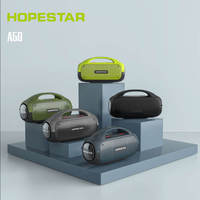 Altavoz Bluetooth Hopestar A50 de 80W, Resistente al Agua IPX6, Micrófono Inalámbrico TWS, Ranura para Tarjeta TF, USB, AUX, FM, Altavoz Estéreo Portátil para Exteriores