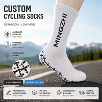 Chaussettes de sport personnalisées antidérapantes en coton et élasthanne, respirantes, écologiques, pour football, qualité OEM/ODM, faible MOQ