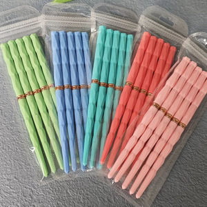 Pinceau à ongles avec manche en plastique, 7 mm-25 mm, poils en nylon fins, pour la peinture de détails au gel, pour la manucure artistique - Product Image 6