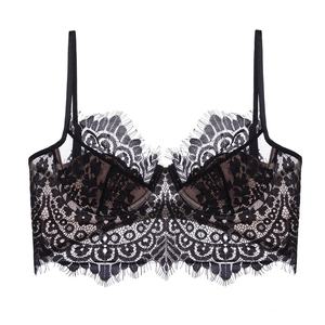 Intimates sexy grand avec une fine coupe en forme de U petit push-up pour les <span class=keywords><strong>gros</strong></span> seins push-up respirant français dos nu soutien-gorge en dentelle pour les femmes - Product Image 5
