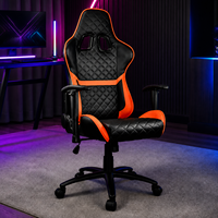 Chaise de jeu ergonomique en cuir personnalisée, pliable, avec fonction de massage, style exécutif, pour les joueurs, vente en gros