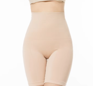 Chuangerm en Existencia, Pantalones Cortos Moldeadores Posparto con Cinta Antideslizante de Panal, Cintura Alta, Control de Abdomen, Anti-Rodamiento - Product Image 3