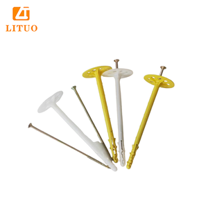 <span class=keywords><strong>Ancrage</strong></span> <span class=keywords><strong>d</strong></span>'isolation en plastique et <span class=keywords><strong>goujon</strong></span> <span class=keywords><strong>d</strong></span>'isolation thermique en acier pour fixation de panneaux EPS XPS sur mur extérieur - Product Image 1