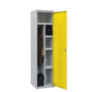 <span class=keywords><strong>Red</strong></span> <span class=keywords><strong>Color</strong></span> Đơn Cửa Thép Nội Các Mạnh Mẽ Phòng Tủ Khóa Triveni Almirah Giá - Product Image 4