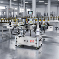 Machine d'étiquetage automatique électrique de haute précision pour les autocollants cosmétiques, les bouteilles rondes et carrées