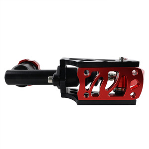 Système de freinage tuning, levier de frein électronique hydraulique avec verrouillage de vitesse, en alliage d'aluminium pour amélioration automobile, rouge, noir, argent - Product Image 3