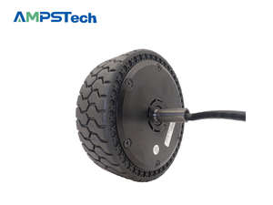 Ampères 5.5 pouces 3.5Nm 24Vdc avant Brushless Dc Encodeur moteur de moyeu de roue avec expédition rapide - Product Image 2