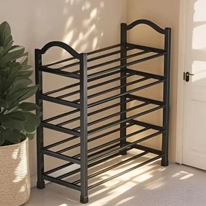 <span class=keywords><strong>ชั้น</strong></span><span class=keywords><strong>วาง</strong></span><span class=keywords><strong>รองเท้า</strong></span>โลหะแบบประหยัดหลาย<span class=keywords><strong>ชั้น</strong></span> ดีไซน์เรียบง่าย สำหรับใช้ในบ้าน ทางเข้าหอพัก ห้องนอน ห้องเช่า ห้องนั่งเล่นของนักศึกษา - Product Image 3