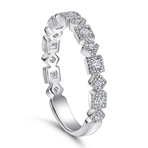 Anillo de Plata con Piedra Preciosa, Anillos de Plata de Ley 925 para Mujer, Anillo de Circonita - Product Image 5
