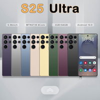 هاتف ذكي S25 Ultra بشاشة 6.6 بوصة عالية الدقة ويدعم 4G من المصنع الأصلي |   3 جيجابايت + 64 جيجابايت |   2 ميجابكسل + 2 ميجابكسل |   3300 مللي أمبير في الساعة |   شريحتين اتصال |   هواتف محمولة للمستخدمين العالميين