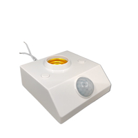 Geagood Hotsell E27 B22 Pir Infrarouge Corps Humain Détecteur de mouvement Lampe Support d'éclairage Lampe Inductive Réglable Support d'ampoule Douille
