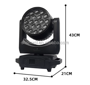 Độ sáng cao 19 <span class=keywords><strong>Led</strong></span> mệnh di chuyển đầu ánh sáng-200W RGBW 8500k DMX512 21/29ch tập trung chính xác cho sân khấu trong nhà - Product Image 3