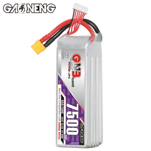 แบตเตอรี่ LiPo GNB GAONENG LiHV HV 7500mAh 6S 22.8V 65C 130C XT60 สำหรับรถบังคับวิทยุ รถบรรทุก รถถัง เครื่องบิน เรือ  ใช้ได้ทั้งแบบ Off Load และ On Load - Product Image 4
