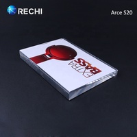 Support de signalisation en acrylique RECHI pour table de présentation / Étiquette de prix en acrylique pour magasin de téléphonie mobile, format A4