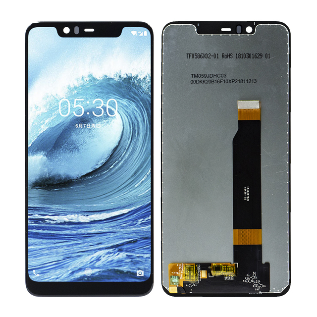 High Quality Celulares Pantalla Display Replacement for nokia 5.1 Plus X5 Screen