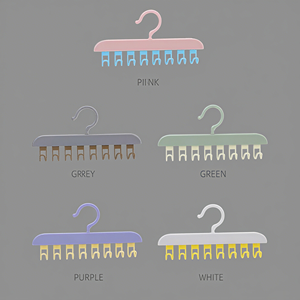 Multifunction 8 Hooks Bra <strong>Hanger</strong> Belts Camisole Clothes Organizer Rack Tie Hats Scarf Holder Non-slip Underwear <strong>Hanger</strong> - Product Image 2