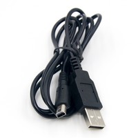 Kabel Pengisi Daya USB 1.2M untuk Kabel Adaptor Pengisi Daya N 3DS untuk Kabel Data 3DS XL NDSI