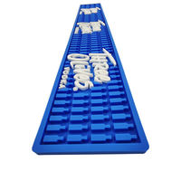 Tapis de bar personnalisé avec logo imprimé, en PVC souple, écologique, antidérapant, imperméable et résistant à la chaleur, pour la promotion de la marque