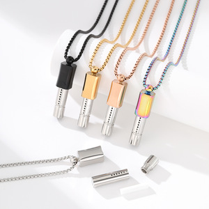 Collana di respirazione per inalatore Vaporless di <span class=keywords><strong>gioielli</strong></span> di moda per smettere di fumare/alleviare l'ansia da Stress - Product Image 2