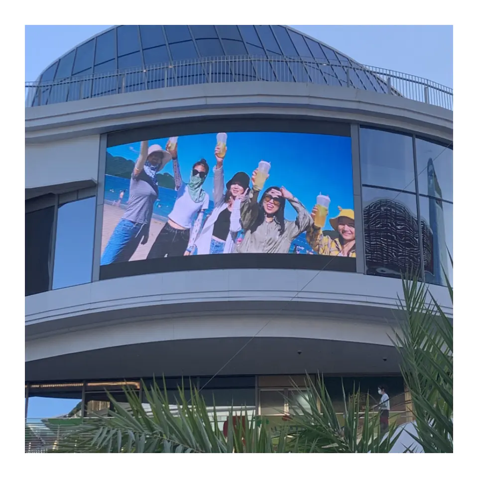 MDS technology outdoor led panel led billboard display pubblicitario esterno fisso ad alta luminosità led video wall