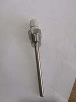 Thermowell Baja Tahan Karat 304 Tekanan Tinggi 1/2 NPT dengan Permukaan Halus dan Sambungan Reducing Female/Male