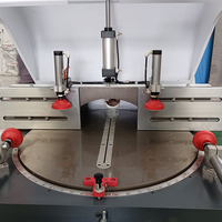 Machine de découpe automatique à tête unique pour aluminium, lame de scie en carbure de 500 mm, 45-135 degrés