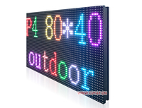 Module de mur vidéo d'écran LED P4 de haute qualité RVB SMD 3in1 affichage LED à balayage extérieur 1/10 directement du fabricant