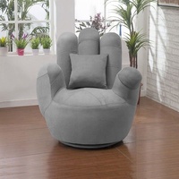 Canapé de salon et de chambre à coucher GEDO au design créatif, canapé à cinq doigts, canapé en velours simple, fauteuil de détente avec coussin