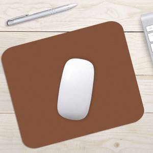 Tapis d'ordinateur portable antidérapant YY Factory, tapis de <span class=keywords><strong>souris</strong></span> en cuir PU, tapis de bureau personnalisé - Product Image 4