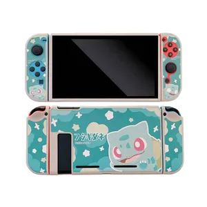 Funda blanda de piel de TPU para Nintendo <span class=keywords><strong>Switch</strong></span>, controlador de consola de juegos NS, accesorios para juegos <span class=keywords><strong>Pokemon</strong></span> Gosanke Pikachu Slowpoke Snorlax - Product Image 3