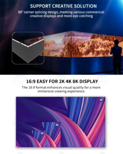 Siêu mỏng độ nét cao đầy đủ màu sắc p1.86 dẫn hiển thị bảng điều khiển cho video trong nhà tường quảng cáo - Product Image 3
