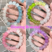 Bracelet lumineux pour enfants, perles souples en tungstène, minimaliste, pour l'école primaire