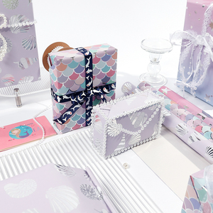 2024 Manufacturer Custom 80g Birthday 43*300cm Gift <b>Wrapping</b> <b>Paper</b> Valentine's Day Cartoon Glossy <b>Paper</b> <b>Wrapping</b> <b>Paper</b> - Product Image 6