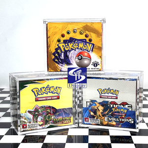acrylic booster box case Pokemon Booster Box Acrylic Display Case YY Brand  Northwest Sportscards