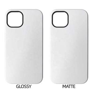 เคสโทรศัพท์แบบ2-in-1 TPU เคลือบ PC 3D ระเหิดทนทานสำหรับ iPhone 14 16 Pro Plus MAX Fashion ลายว่างเปล่าปีใหม่ - Product Image 6