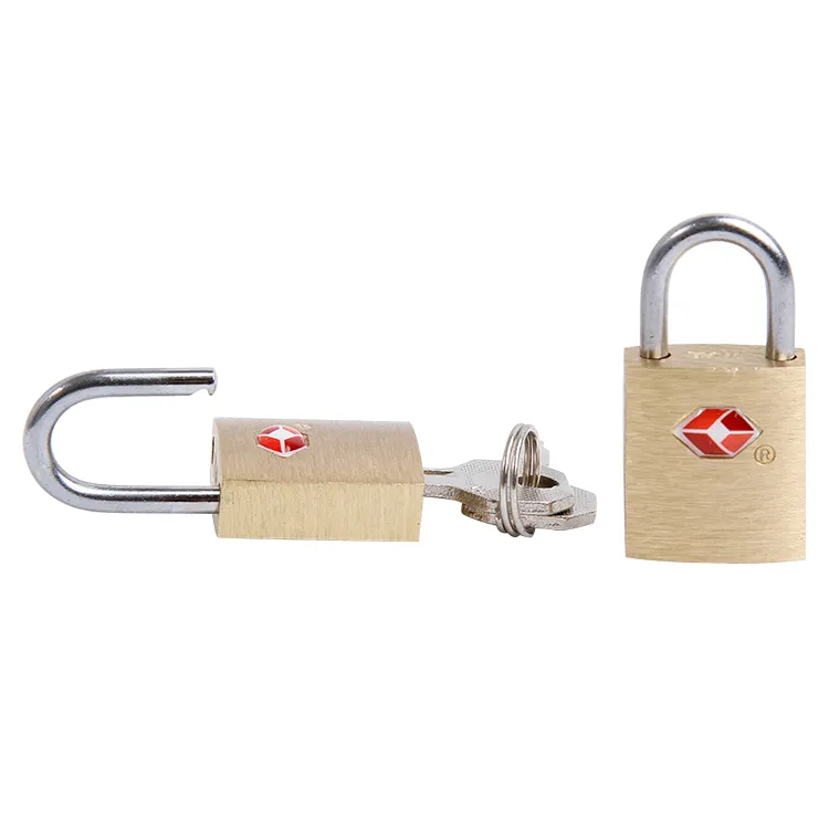 Travelsky Custom wholesale Durable Security Travel Mini 13002 High quality secure brass TSA Luggage Key Locks