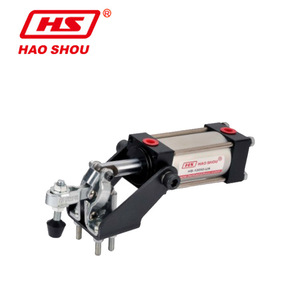 แคลมป์ลม Hao Shou รุ่น HS-12050A ขนาด 9.5 มม. ตัวเรือนเหล็ก เชื่อมต่อเร็ว ใช้ลม - Product Image 1