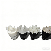 Buse de pulvérisation pour circuit imprimé (PCB) à usage humide, avec noyau interne, raccord plastique à jet droit 65 et 80 degrés